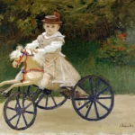 Jean Monet by Claude Monet, a living room wall art print for refined interiors