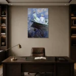 Premium Wall Art Dikey  Html Edition – FAMOUS2407023 shown in Room 2