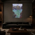 Premium Wall Art Dikey  Html Edition – FAMOUS2407026 shown in Room 3