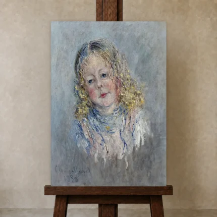 Premium Wall Art Dikey  Html Edition – FAMOUS2407027 shown in Studio Easel