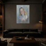 Premium Wall Art Dikey  Html Edition – FAMOUS2407027 shown in Room 3