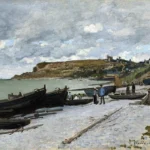 Sainte-Adresse by Claude Monet, a living room wall art print for refined interiors