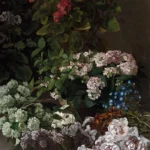 Spring Flowers by Claude Monet, a kitchen wall art print for refined interiors