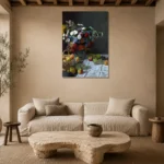 Premium Wall Art Dikey  Html Edition – FAMOUS2407032 shown in Room 4