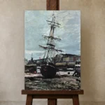 Premium Wall Art Dikey  Html Edition – FAMOUS2407033 shown in Studio Easel