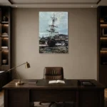 Premium Wall Art Dikey  Html Edition – FAMOUS2407033 shown in Room 2