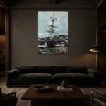 Premium Wall Art Dikey  Html Edition – FAMOUS2407033 shown in Room 3
