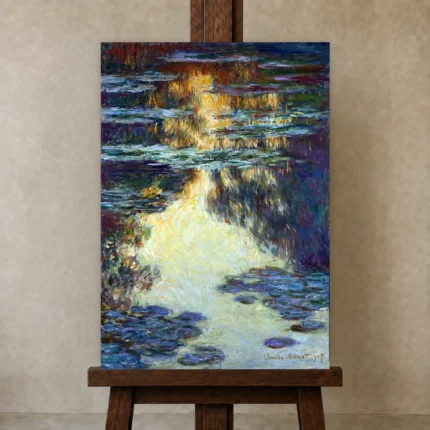 Premium Wall Art Dikey  Html Edition – FAMOUS2407039 shown in Studio Easel
