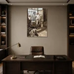 Premium Wall Art Dikey  Html Edition – FAMOUS2407041 shown in Room 2