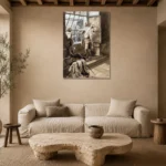 Premium Wall Art Dikey  Html Edition – FAMOUS2407041 shown in Room 4