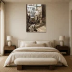 Premium Wall Art Dikey  Html Edition – FAMOUS2407041 shown in Room 5