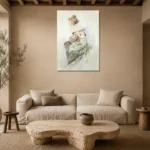 Premium Wall Art Dikey  Html Edition – FAMOUS2407042 shown in Room 4