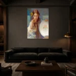 Premium Wall Art Dikey  Html Edition – FAMOUS2407043 shown in Room 3