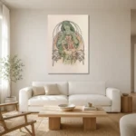 Premium Wall Art Dikey  Html Edition – FAMOUS2407045 shown in Room 1