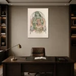 Premium Wall Art Dikey  Html Edition – FAMOUS2407045 shown in Room 2