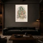 Premium Wall Art Dikey  Html Edition – FAMOUS2407045 shown in Room 3