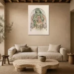 Premium Wall Art Dikey  Html Edition – FAMOUS2407045 shown in Room 4