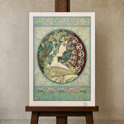 Premium Wall Art Dikey  Html Edition – FAMOUS2407046 shown in Studio Easel