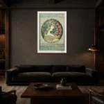 Premium Wall Art Dikey  Html Edition – FAMOUS2407046 shown in Room 3