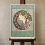 Premium Wall Art Dikey  Html Edition – FAMOUS2407048 shown in Studio Easel