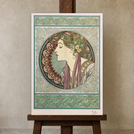 Premium Wall Art Dikey  Html Edition – FAMOUS2407048 shown in Studio Easel