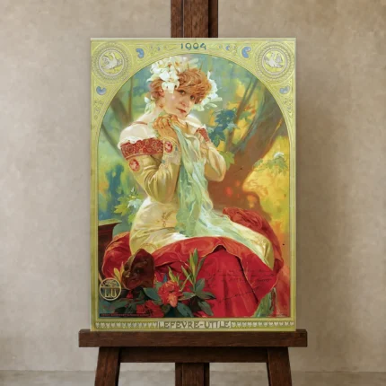 Premium Wall Art Dikey  Html Edition – FAMOUS2407049 shown in Studio Easel