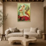 Premium Wall Art Dikey  Html Edition – FAMOUS2407049 shown in Room 4