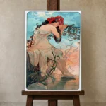 Premium Wall Art Dikey  Html Edition – FAMOUS2407050 shown in Studio Easel