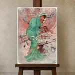 Premium Wall Art Dikey  Html Edition – FAMOUS2407051 shown in Studio Easel