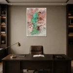 Premium Wall Art Dikey  Html Edition – FAMOUS2407051 shown in Room 2