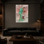 Premium Wall Art Dikey  Html Edition – FAMOUS2407051 shown in Room 3