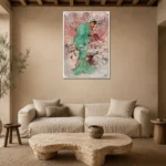 Premium Wall Art Dikey  Html Edition – FAMOUS2407051 shown in Room 4