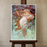 Premium Wall Art Dikey  Html Edition – FAMOUS2407052 shown in Studio Easel