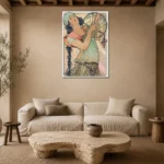 Premium Wall Art Dikey  Html Edition – FAMOUS2407053 shown in Room 4