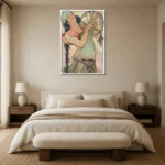 Premium Wall Art Dikey  Html Edition – FAMOUS2407053 shown in Room 5
