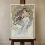 Premium Wall Art Dikey  Html Edition – FAMOUS2407055 shown in Studio Easel