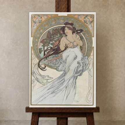 Premium Wall Art Dikey  Html Edition – FAMOUS2407055 shown in Studio Easel