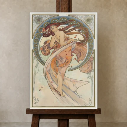 Premium Wall Art Dikey  Html Edition – FAMOUS2407056 shown in Studio Easel