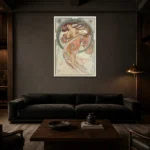Premium Wall Art Dikey  Html Edition – FAMOUS2407056 shown in Room 3