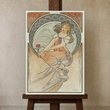 Premium Wall Art Dikey  Html Edition – FAMOUS2407057 shown in Studio Easel