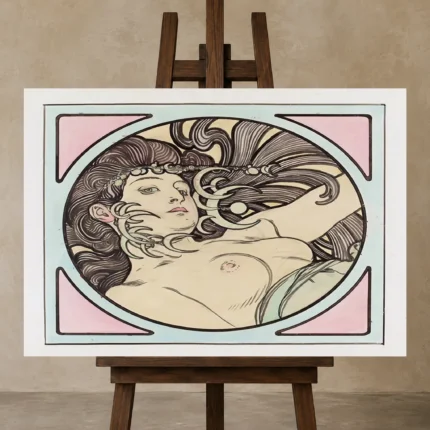 Premium Wall Art Yatay Html Edition – FAMOUS2407058 shown in Studio Easel