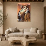 Premium Wall Art Dikey  Html Edition – FAMOUS2407061 shown in Room 4