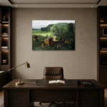 Premium Wall Art Yatay Html Edition – FAMOUS2407062 shown in Room 2