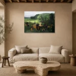 Premium Wall Art Yatay Html Edition – FAMOUS2407062 shown in Room 4