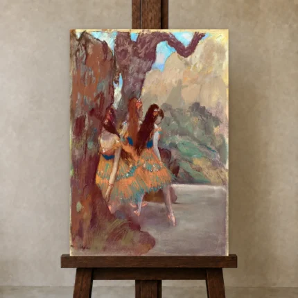 Premium Wall Art Dikey  Html Edition – FAMOUS2407063 shown in Studio Easel