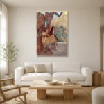 Premium Wall Art Dikey  Html Edition – FAMOUS2407063 shown in Room 1