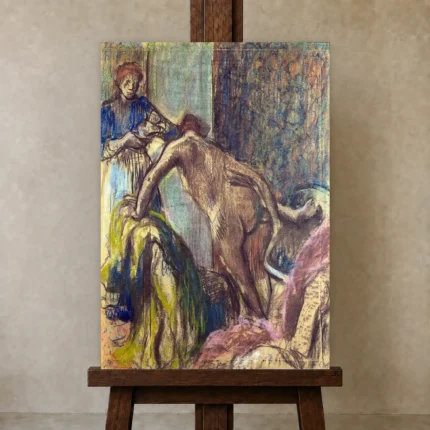 Premium Wall Art Dikey  Html Edition – FAMOUS2407066 shown in Studio Easel