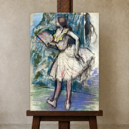 Premium Wall Art Dikey  Html Edition – FAMOUS2407068 shown in Studio Easel