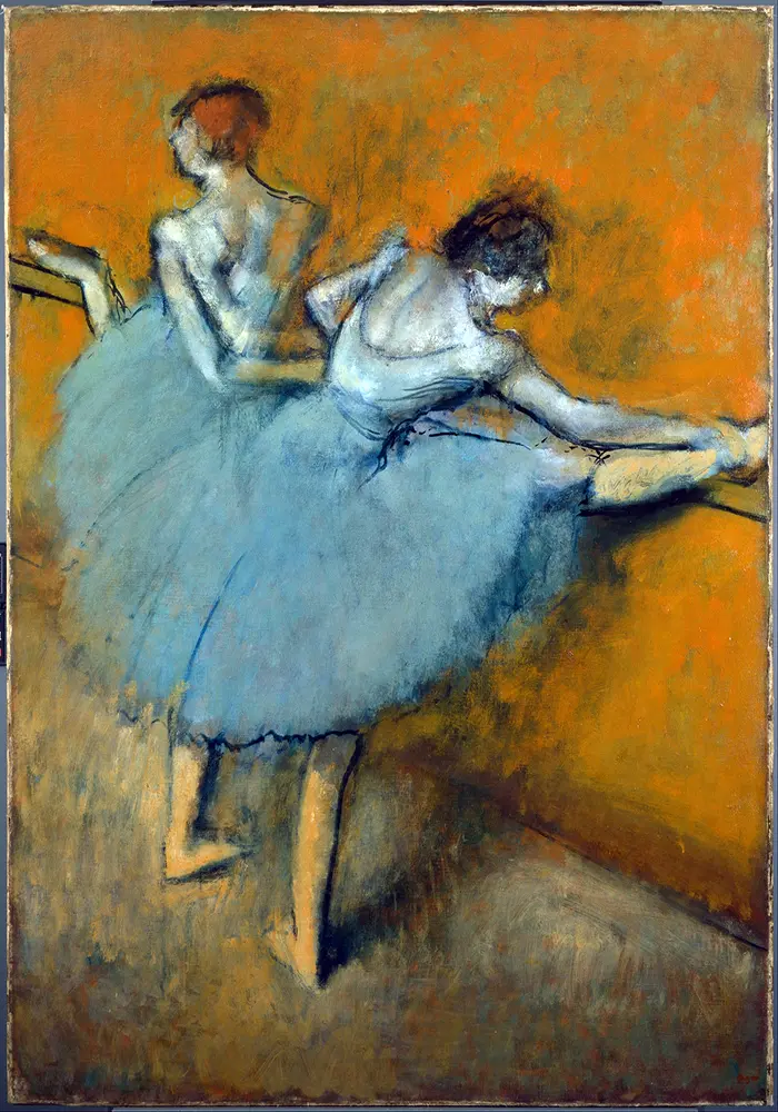 Edgar Degas Dancers At The Barre Living Room Wall Art Print