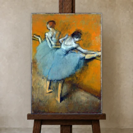 Premium Wall Art Dikey  Html Edition – FAMOUS2407070 shown in Studio Easel
